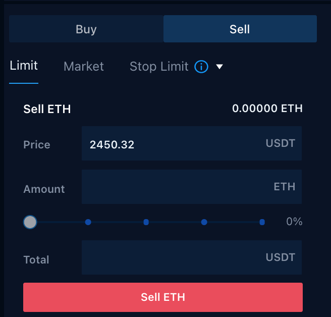 Where to Sell ETH?
