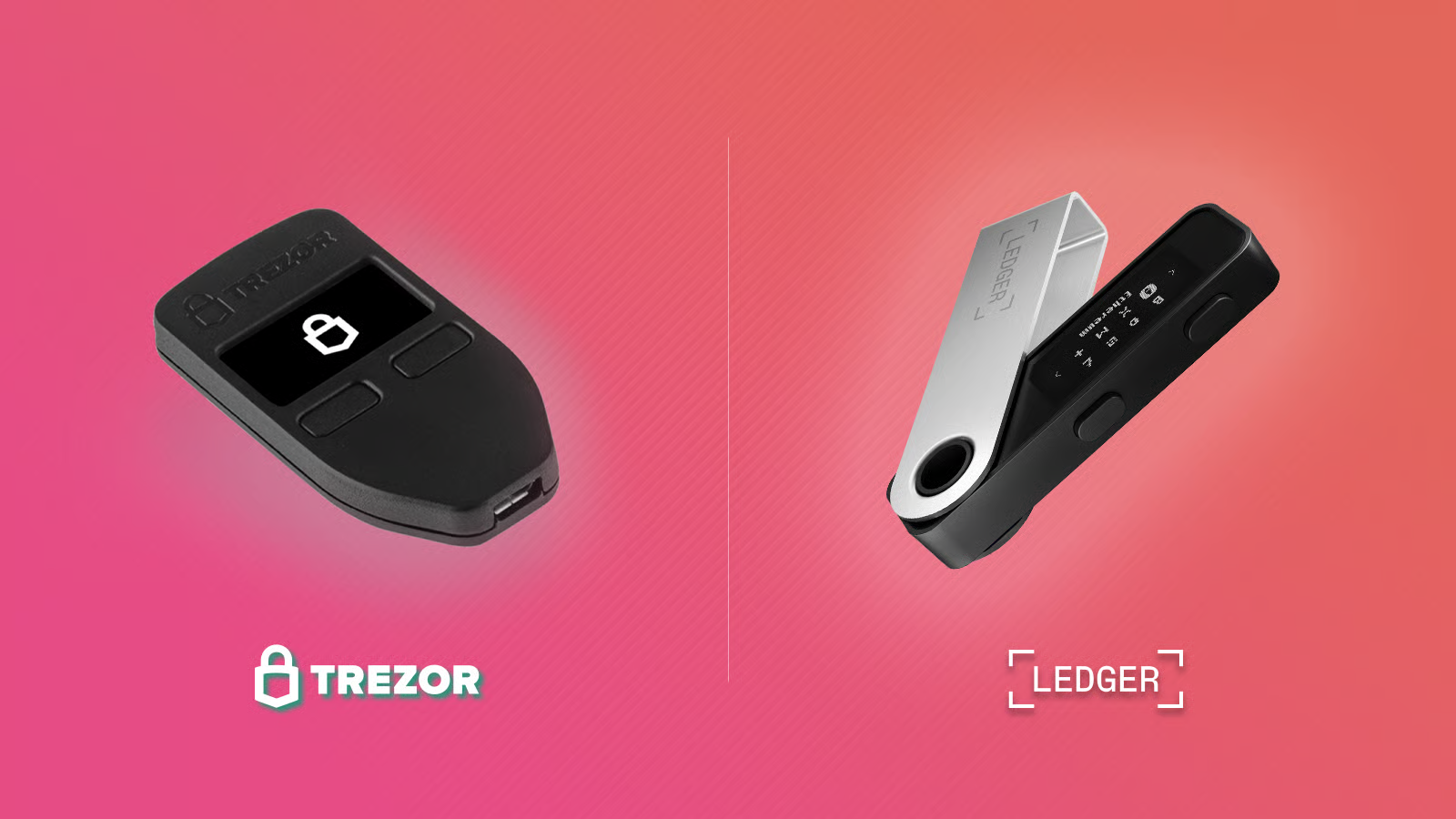 Trezor vs Ledger